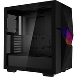 Obudowa midi tower Deepcool Cyclops (czarna | 1x USB-A | 1x USB-C | okienko)