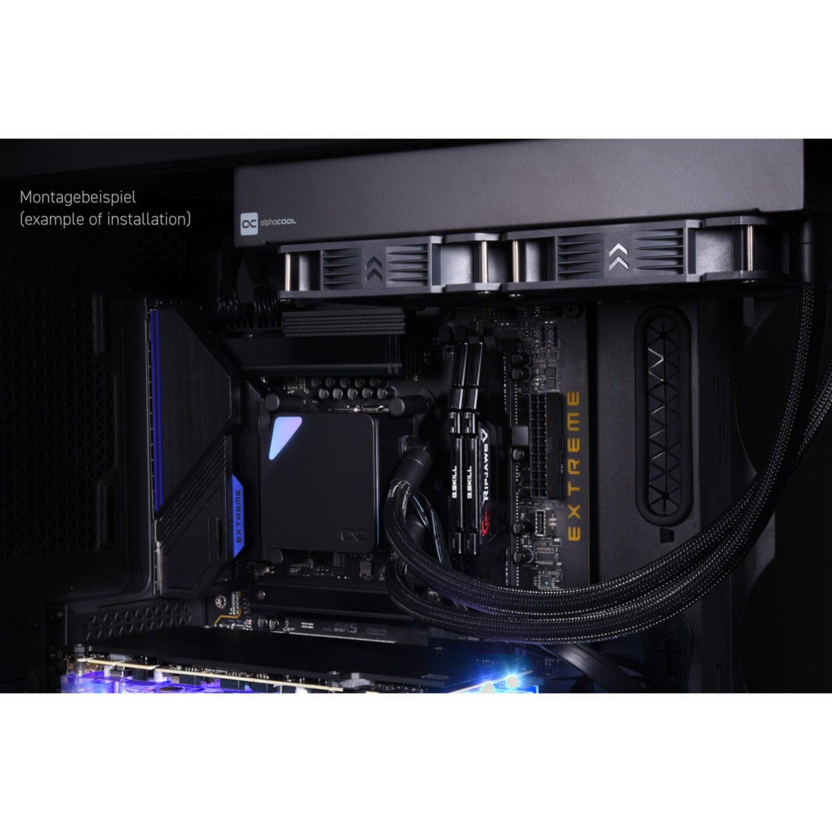 Chłodzenie wodne Alphacool Core Ocean T38 360 (czarne)