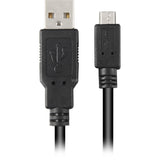 Kabel Sharkoon USB-A 2.0 > micro USB-B (czarny, 1,5 m)