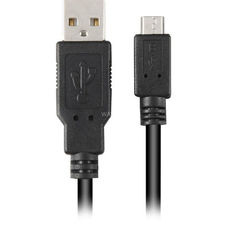 Kabel Sharkoon USB-A 2.0 > micro USB-B (czarny, 1,5 m)