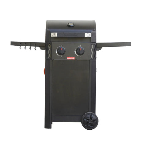 Grill gazowy Barbecook luca 210 ze stolikami bocznymi (czarny)