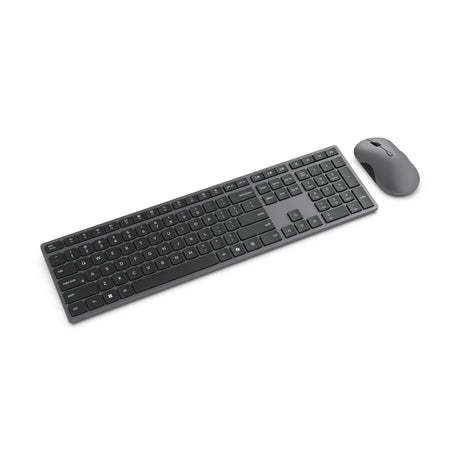 Nowoczesny zestaw bezprzewodowych komputerów stacjonarnych Lenovo 700 z wieloma urządzeniami (szary, układ US (QWERTY), 100%, 4000 dpi, 2,4 GHz, BT 5.3, USB-A)