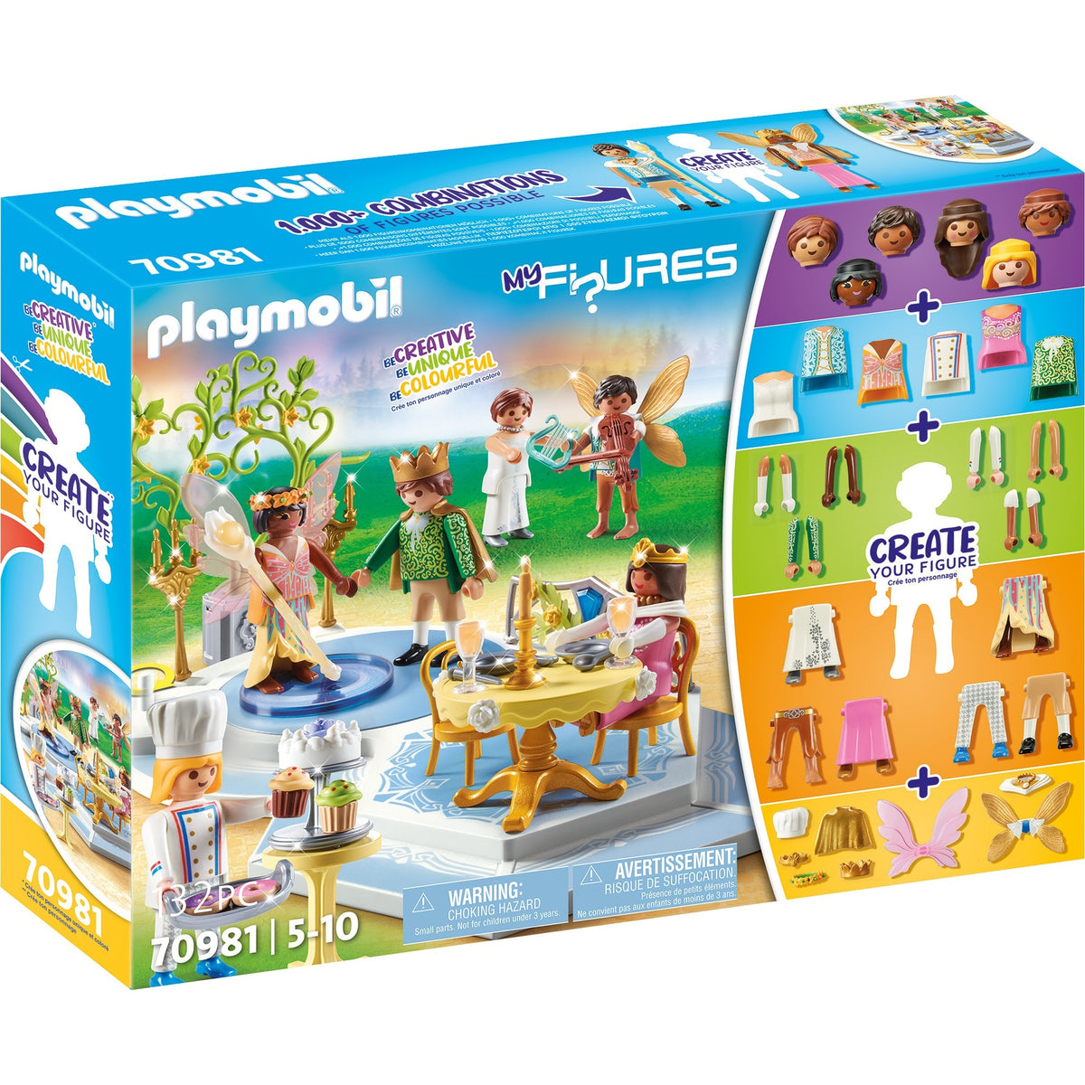 Figurki Playmobil - moje figurki: magiczne zabawki konstrukcyjne do tańca (70981)