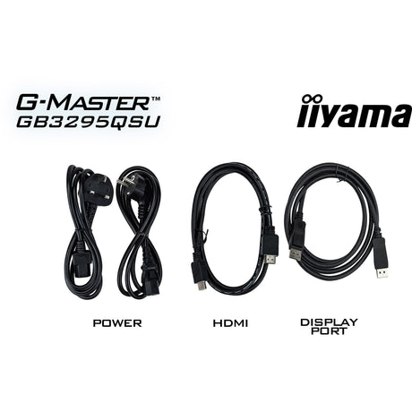 Monitor do gier Iiyama G-Master Red Eagle GB3272QSU-B1 31,5 (czarny (matowy), 180 Hz, HDMI, DisplayPort, USB, audio)