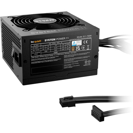Bądź cicho! moc systemu 11 750 W zasilacz (czarny, 1x 12vhpwr, 2x pcie)