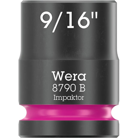 Wera 9608 cap pasek magnetyczny b impaktor imperial 1 klucz nasadowy (czarny zielony, 9 sztuk)