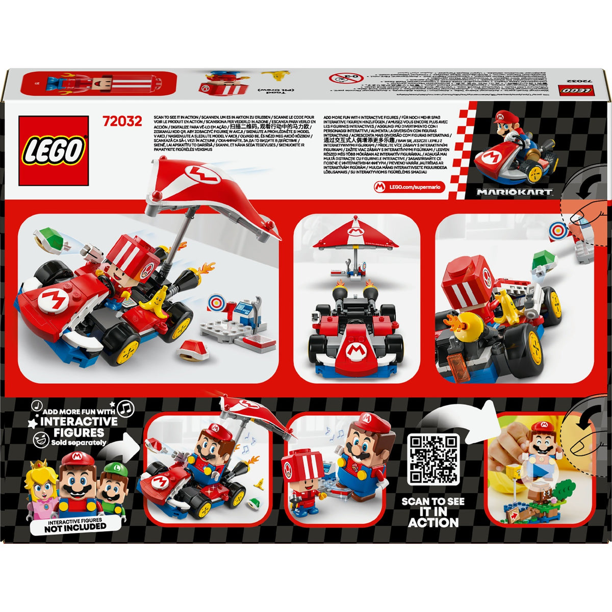 LEGO Super Mario 72032 Standardowy gokart Mario Kart