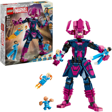 LEGO Super Heroes Marvel 76316 Fantastyczna figurka konstrukcyjna Czwórka kontra Galaktus