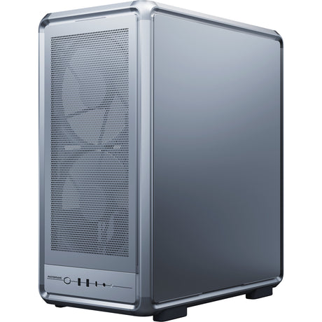 Cooler master masterframe 500 mesh argb obudowa midi tower (srebrna | 2x USB-A | 1x USB-C | RGB | szkło hartowane)