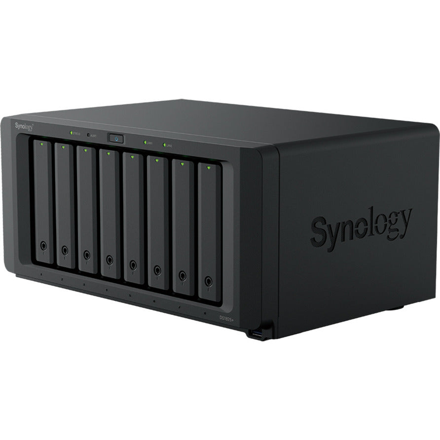Stacja dyskowa Synology ds1825+ nas (czarna, 2x LAN, USB)