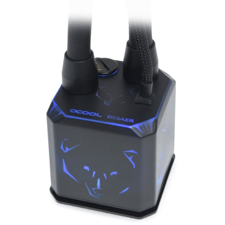 Chłodzenie wodne Alphacool eisbaer 360 aurora hpe (czarne)