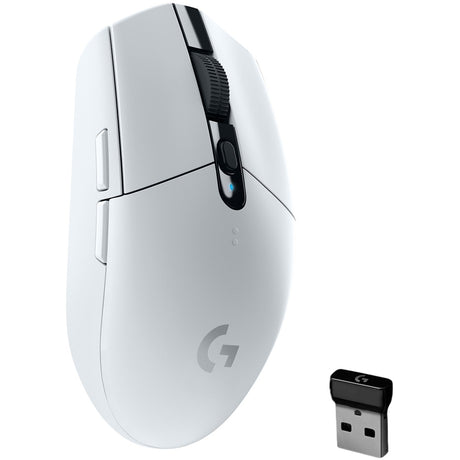 Bezprzewodowa mysz do gier Logitech G305 Lightspeed (biała, 200–12 000 dpi)