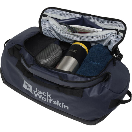 Plecak Jack Wolfskin All-in Duffle 35 (ciemnoniebieski, 35 litrów)