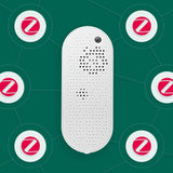 Frient smart siren eu siren (biały, zigbee 3.0)
