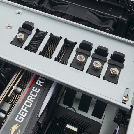 Obudowa rack Silverstone RM44 (czarna | 4u | USB typu C | 2x wentylator 80mm w zestawie)