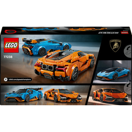 Lego® Speed Champions Lamborghini Revuelto i Huracán Sto – 77238