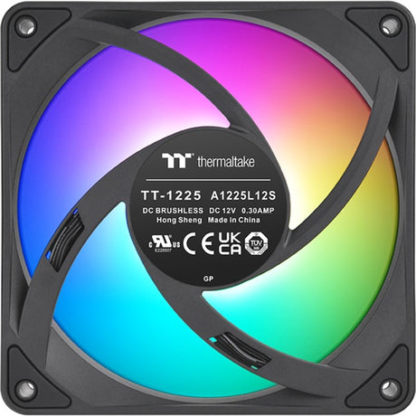 Wentylator chłodzący do komputera PC Thermaltake CT120 EX Reverse ARGB Sync (zestaw 3 wentylatorów) Wentylatory do obudowy (czarny, 3 sztuki, 120 x 120 x 25 mm, PWM)