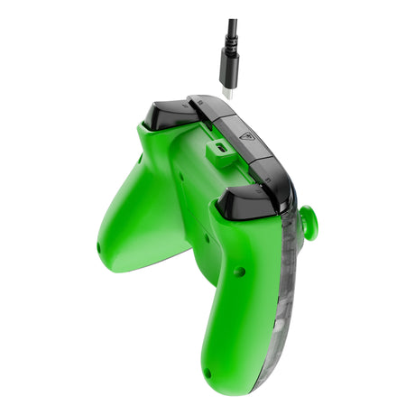 Kontroler przewodowy Turtle Beach Rematch Core (czarny zielony, Xbox Series X|S, Xbox One, PC)
