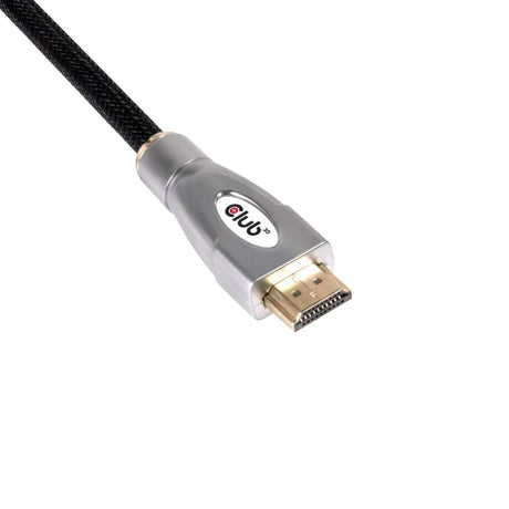 Kabel Club 3D HDMI 2.0 (czarno-srebrny, 5 metrów, 4K 60 Hz)