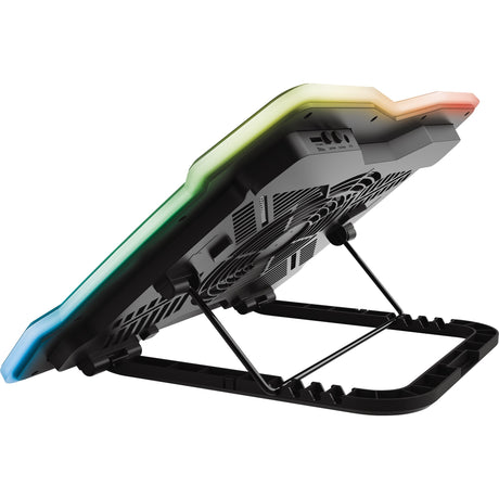 Lodówka do laptopa Trust GXT 1126 Aura (czarna, RGB)