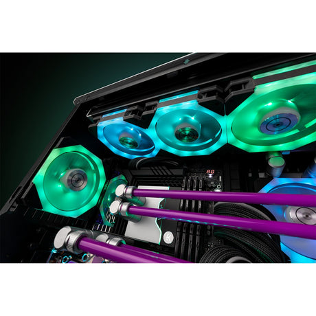 Wentylator obudowy Ekwb ek-quantum impulse 120 d-rgb (biały, 120 x 120 x 29 mm, pwm, dioda rgb)