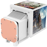 Thermaltake Minecube 360 Ultra Arbb Sync AIO Liquid Cooler - Snow Edition Chłodzenie wodne (białe)