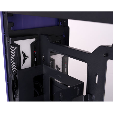 Obudowa mini tower Thermaltake tr100 future dusk (fioletowa | 2x USB-A | 1x USB-C)