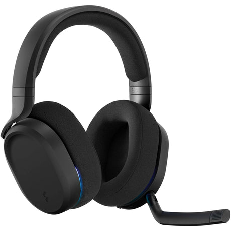 Fractal design scape ciemny nauszny zestaw słuchawkowy do gier (czarny, PC, Mac, Playstation 4 5, Nintendo Switch, Bluetooth)