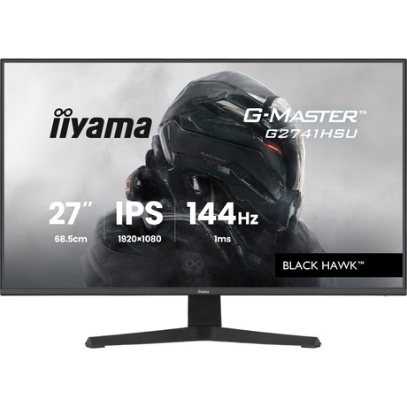 Monitor do gier Iiyama G-Master Black Hawk G2741HSU-B1 27 (czarny, HDMI, Display Port, 2x USB-A, USB-B, 144 Hz)