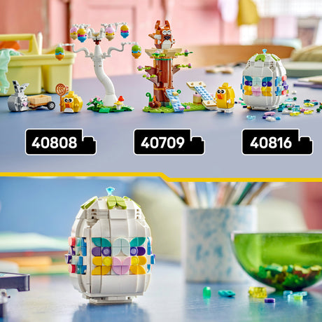 Lego Zabawka konstrukcyjna do dekorowania jajek wielkanocnych (40816)