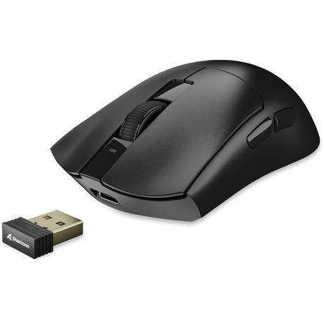 Mysz do gier Sharkoon Fireglider One (czarna, 400–12 000 dpi, 2,4 GHz USB)