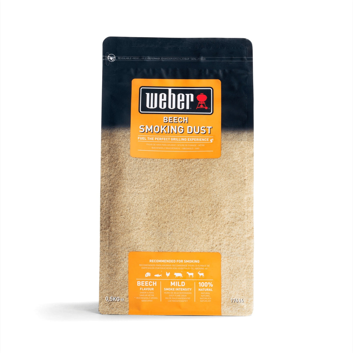 Weber wędzony pył bukowy zrębki dymne (500 g)