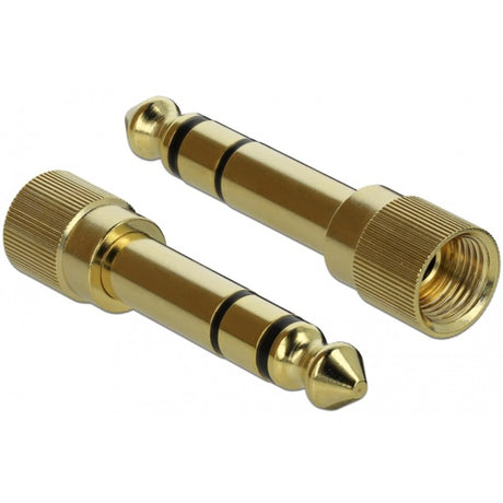 Delock kabel stereo z wtyczką 3,5 mm 3-pinową > wtyczką 3,5 mm 3-pinową (czarny, 0,5 metra)