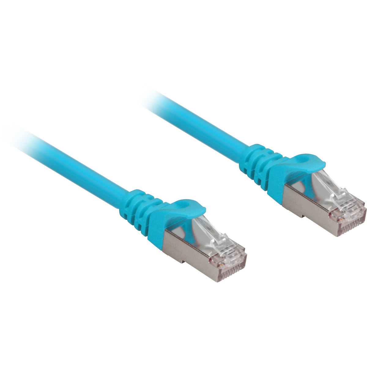Kabel sieciowy Sharkoon SFTP, RJ-45 kat.6a (niebieski, 2 metry, bezhalogenowy)