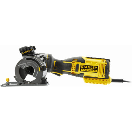 Ręczna piła tarczowa Stanley Fatmax 650w do wielu materiałów (żółto-czarna, z walizką)