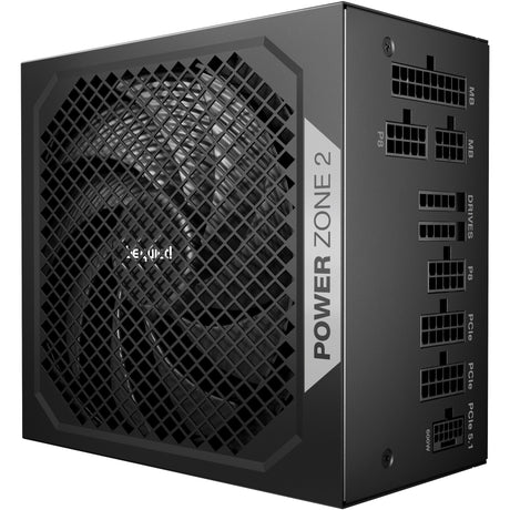 Bądź cicho! modułowy zasilacz Power Zone 2 o mocy 750 W (czarny, 1x 12V-2x6, 3x pcie)