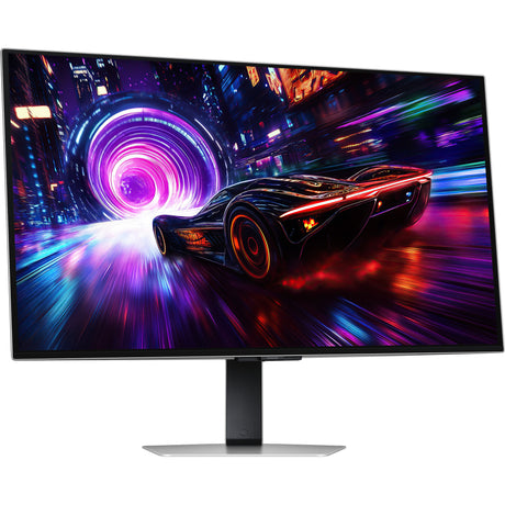 Monitor do gier Samsung Odyssey OLED G8 G81SF 32 4K UHD (srebrny, 2x HDMI, DisplayPort, 2x USB-A, USB-B, 240 Hz)