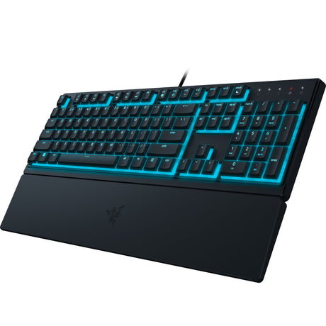 Klawiatura do gier Razer Ornata V3 x Low Profile RGB (czarna, układ US (QWERTY), membrana, 100%)