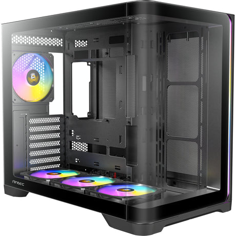 Obudowa midi tower Antec c5 curve argb (czarna | 2x USB-A | 1x USB-C | szkło hartowane)