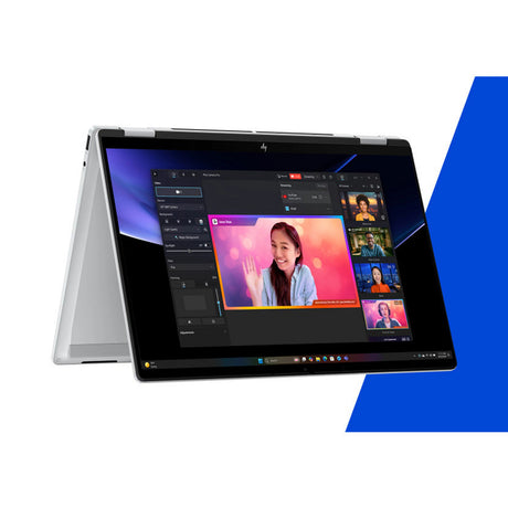 Hp omnibook x flip 2-in-1 next gen ai 14-fm0074ndx (e6wc0ea) 14 copilot+ laptop (zilver | ultra 7 256v | arc 140v | 16 gb | 512 gb ssd | touch)