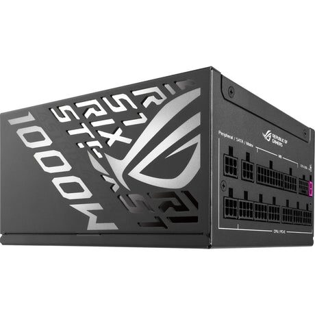 Modułowy zasilacz Asus rog strix platinum o mocy 1000 W (czarny, 1x 12 V-2x6, 4x pcie)