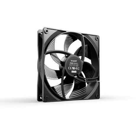 Bądź cicho! Wentylator obudowy Pure Wings 3 pwm (czarny, 140 x 140 x 25 mm)
