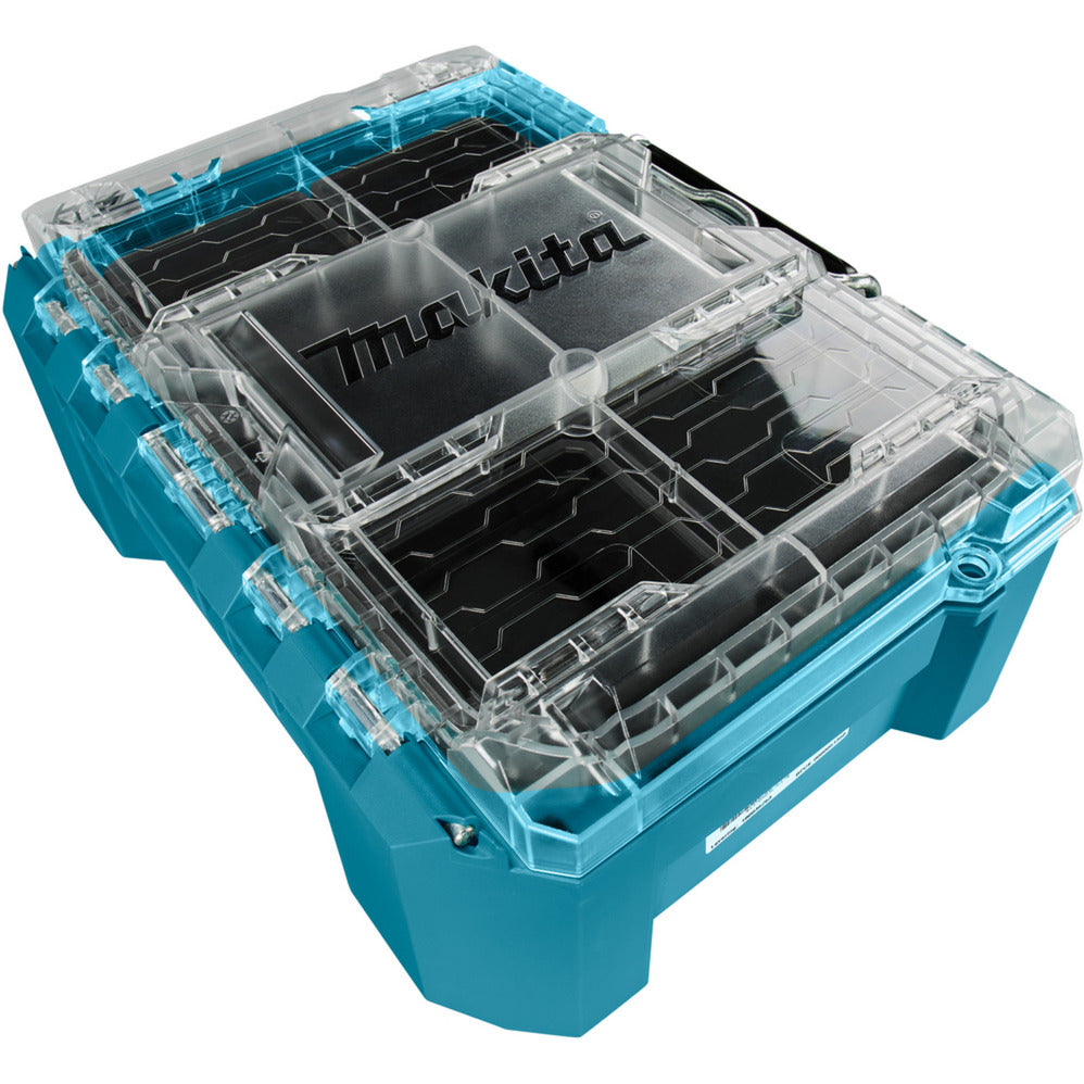 Makita Maktrak Organizer Compact P-91067 Skrzynka narzędziowa (niebieski czarny)