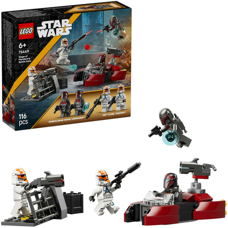 Lego Star Wars Siege of Mandalore Battle Pack - prezent dla chłopców od 6 lat - 75449