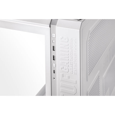 Obudowa midi tower Asus tuf gaming gt502 (biała | 2x usb-a | 1x usb-c | szkło hartowane)