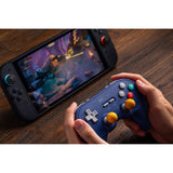 Gamepad Bluetooth 8bitdo pro 3 (fioletowo-biały, przełącznik 1 2, PC, Android, 2,4 GHz Bluetooth USB)