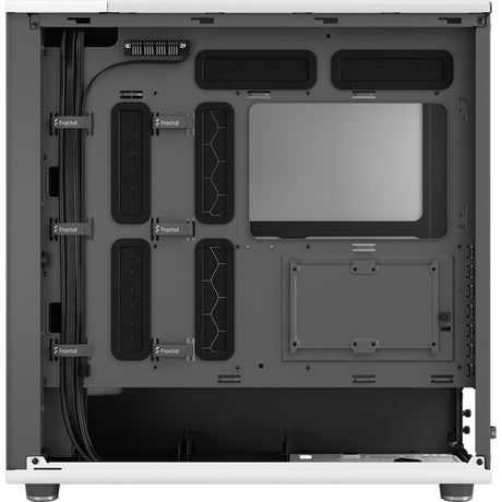 Obudowa Midi Tower o konstrukcji fraktalnej North XL (biały kolor drewna | 2x USB-A | 1x USB-C)