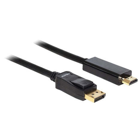 Delock displayport > adapter HDMI (czarny, 2 metry)