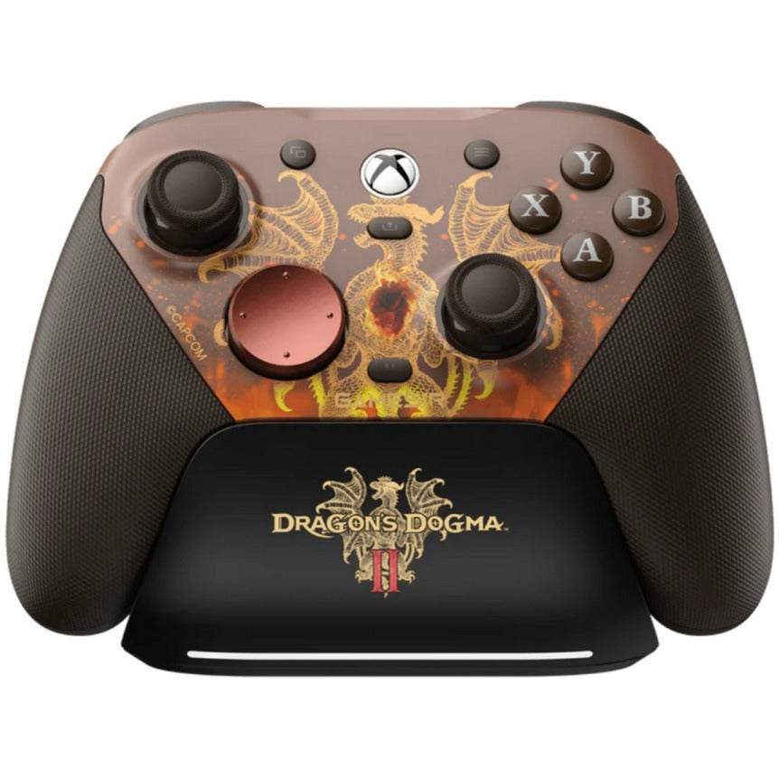 Gamesir g7 pro tri-mode wireless controller - dragon's dogma ii (wijnrood zwart, xbox one, xbox series x|s via usb kabel | pc via 2,4 ghz, bt of usb kabel | android via bluetooth)