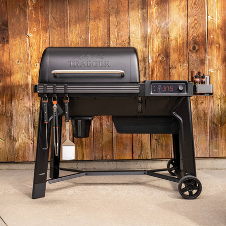 Grill na pellet Traeger Woodridge (czarny, bezprzewodowy)
